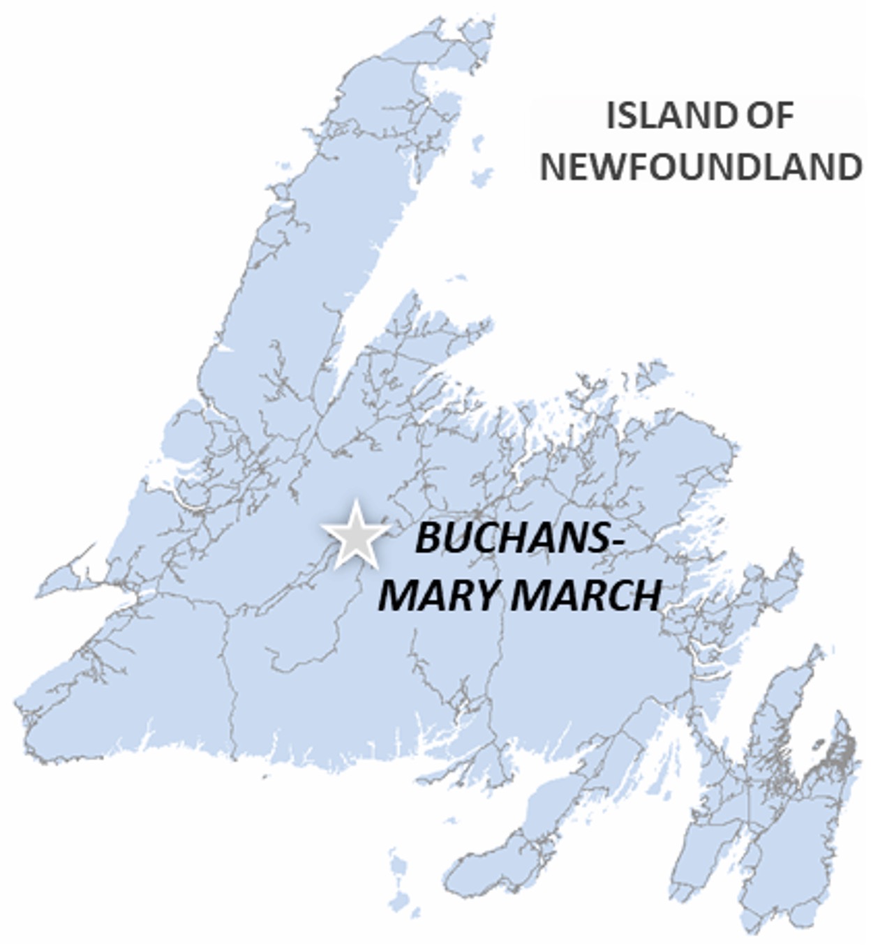 Figure 1 – Island of Newfoundland