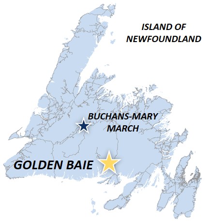 Canstar Resources Project Location Overview Map